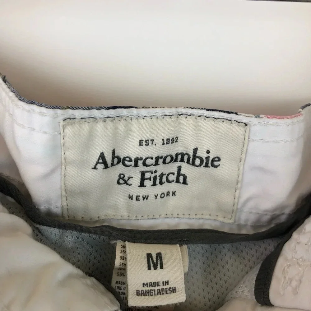 Abercrombie & Fitch Plaid‎ Mesh Lined Board Shorts